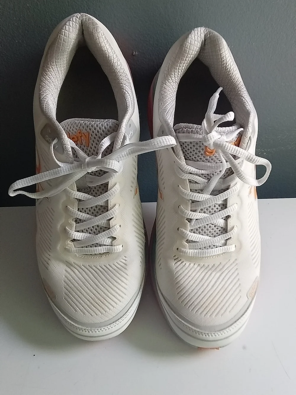 Gravity Defyer G-Defy Ion White Pastel Walking Shoes VersoShock Orthopedic